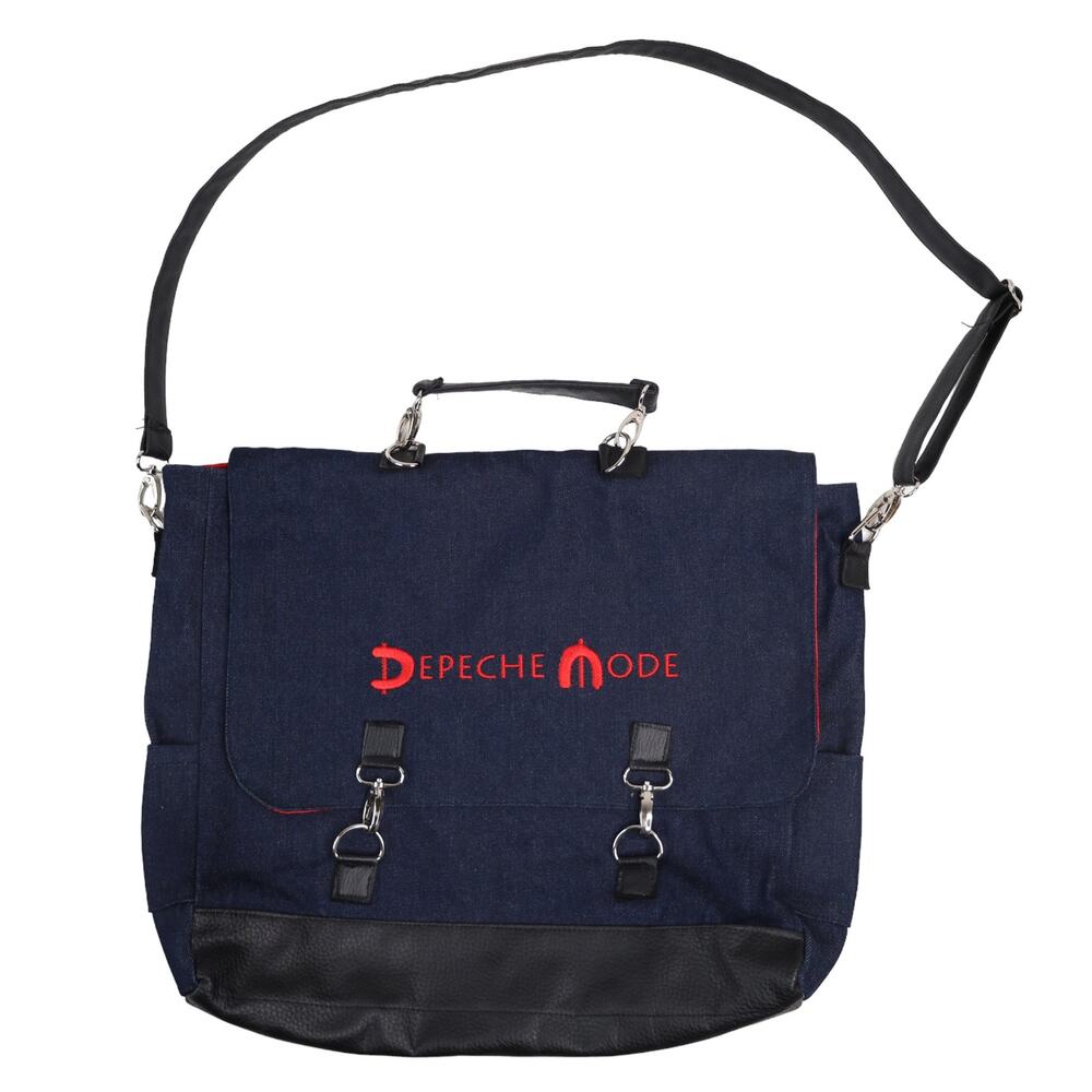 Vintage Depeche Mode Spellout Messenger Bag